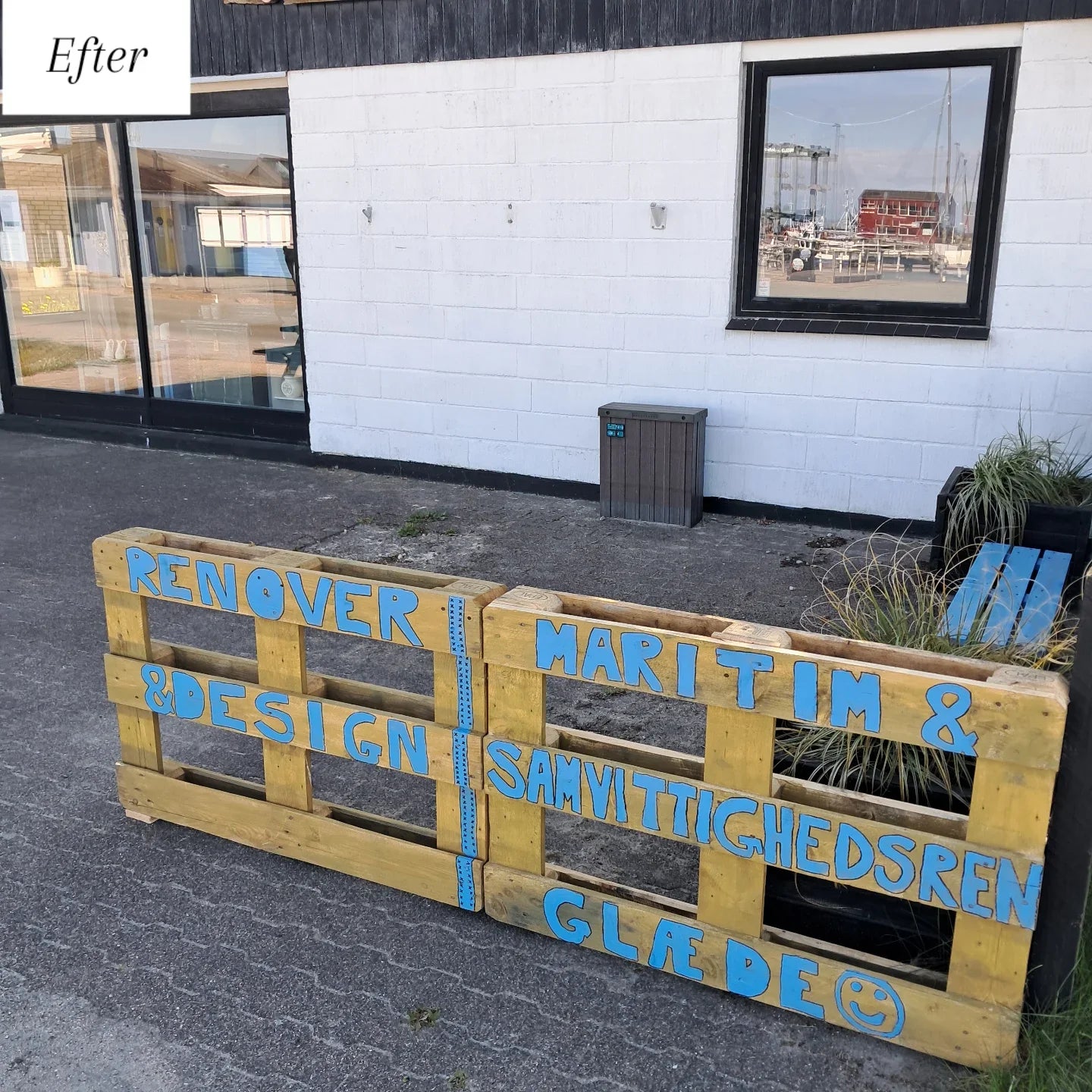Nyt maritimt blikfang hos Renover&Design i Strandby
