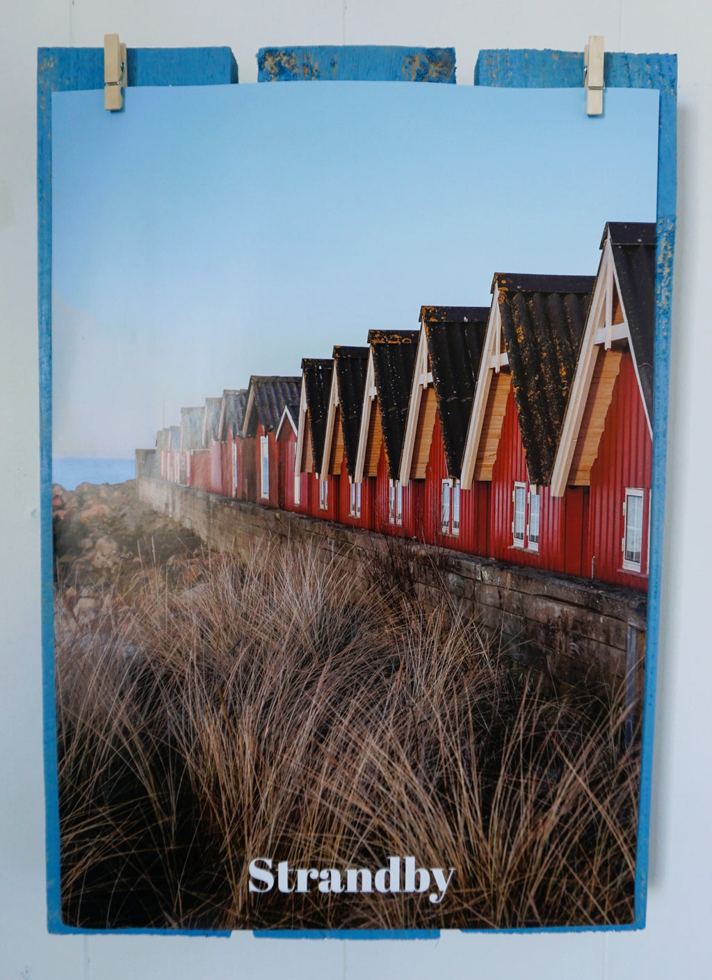 Røde fiskehuse Strandby