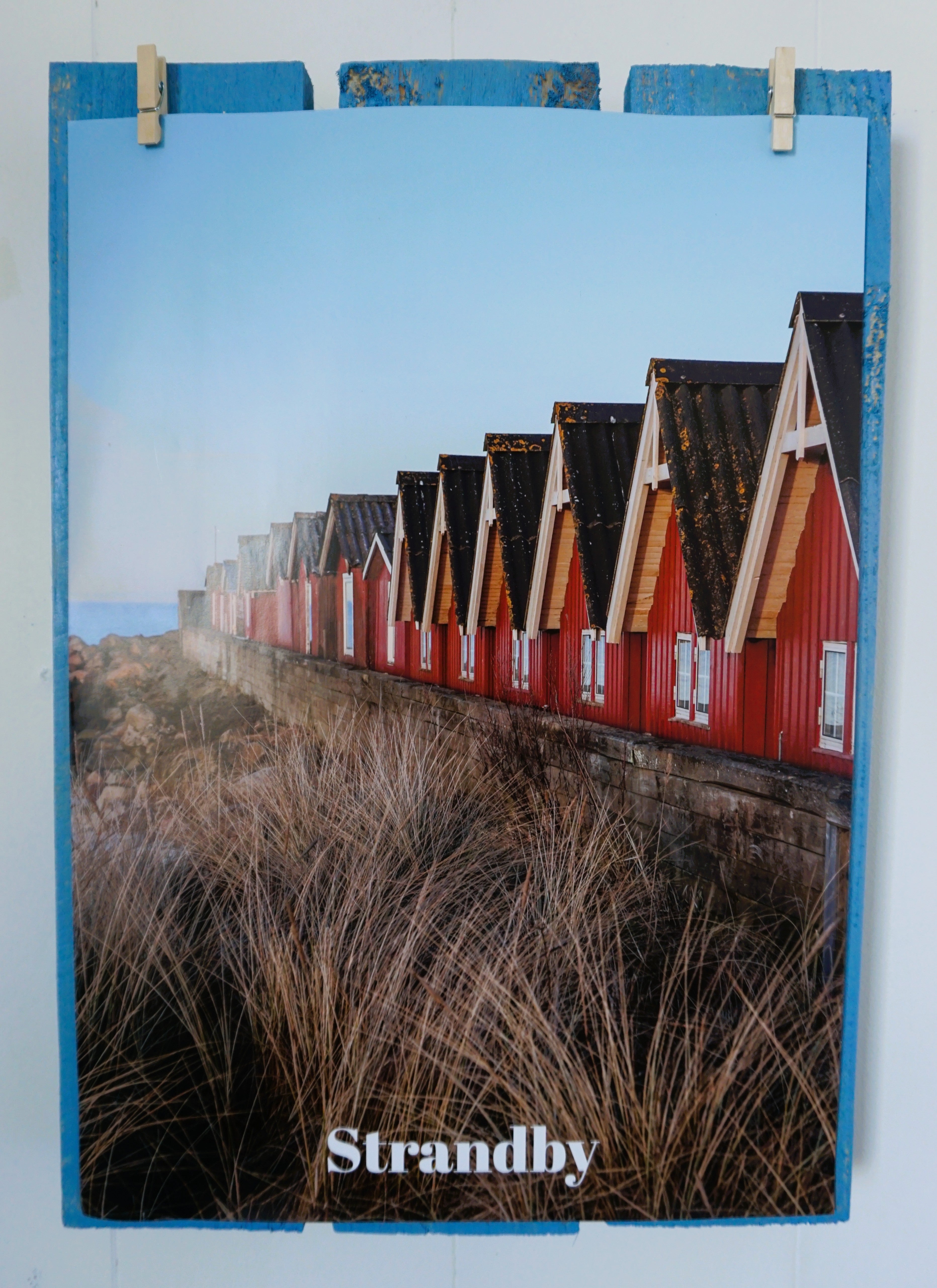 Røde fiskehuse Strandby